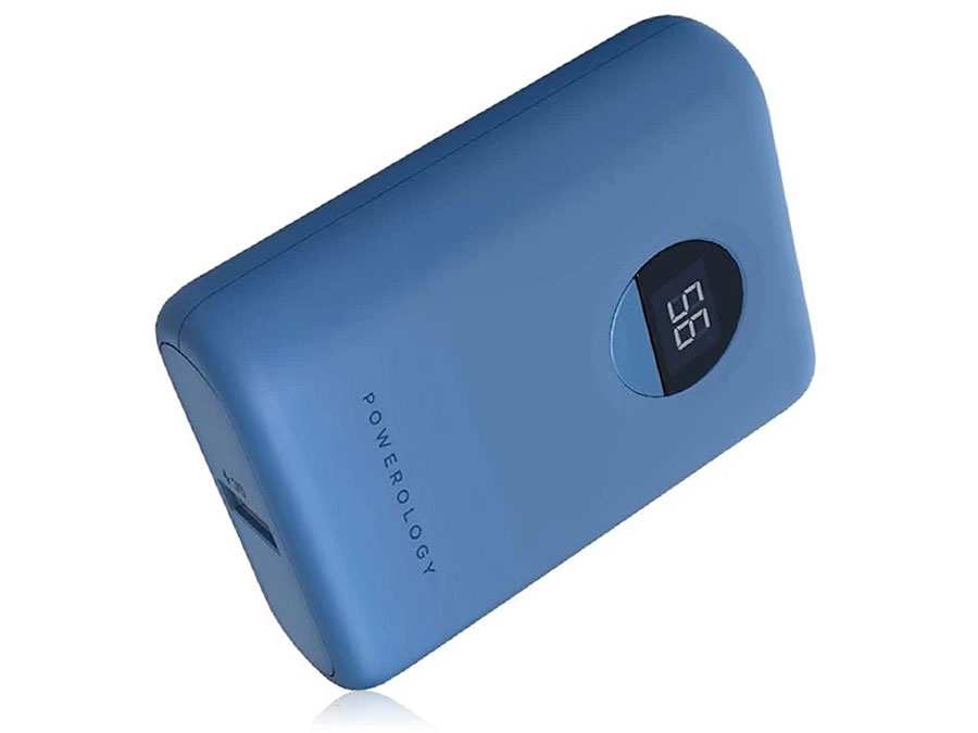 پاوربانک تایپ سی و یو اس بی 10000 پاورولوژی Powerology Ultra Compact 10000 mAh Power Bank PPBCHA04
