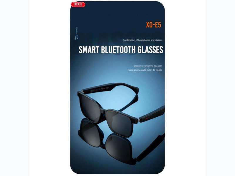 عینک آفتابی یو وی و هندزفری بی سیم ایکس او XO E5 Bluetooth Music Sunglasses