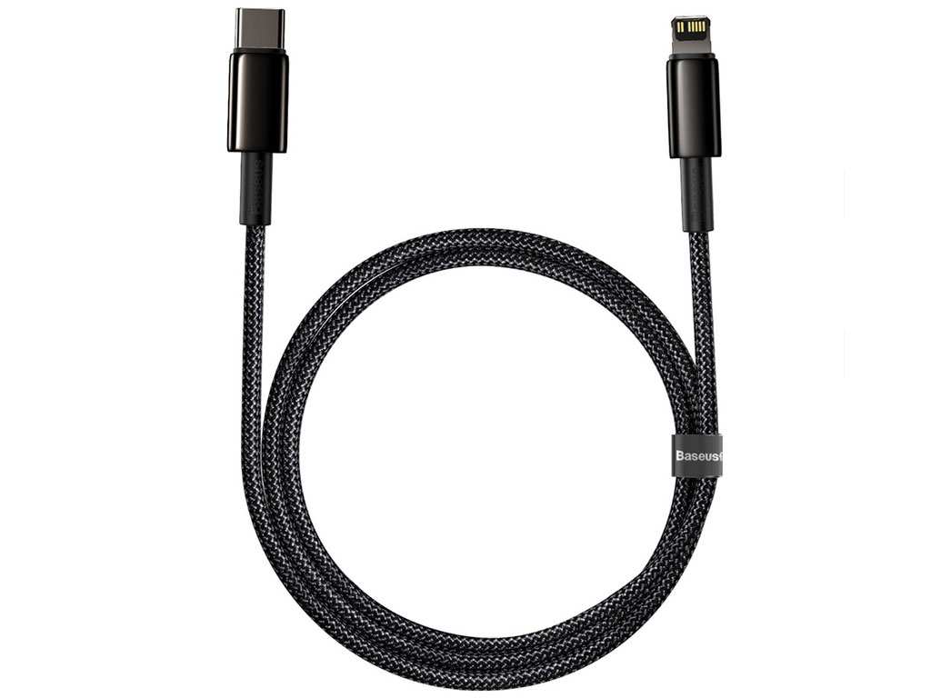 کابل شارژ سریع تایپ سی به لایتنینگ 2 متری 20 وات بیسوس Baseus CATLWJ-A01 Type-C to Lightning PD 20W - تصویر 9