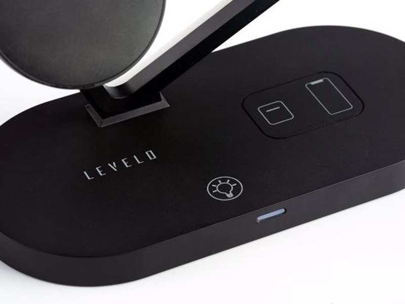 شارژر وایرلس مگنتی مولتی شارژ لِوللو Levelo Premio 5 In 1 Wireless Charging Pad LVL51WCPBK
