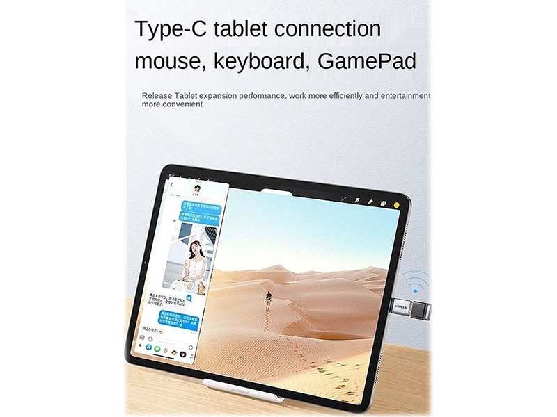 مبدل تایپ سی به یو اس بی 3.0 یوگرین UGREEN US248 40702 USB Type-C To USB 3.0 Adapter