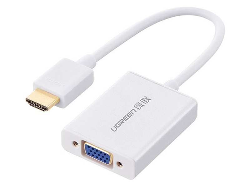 تبدیل HDMI به VGA یوگرین UGREEN CM157 50288 HDMI to VGA Converter with Audio