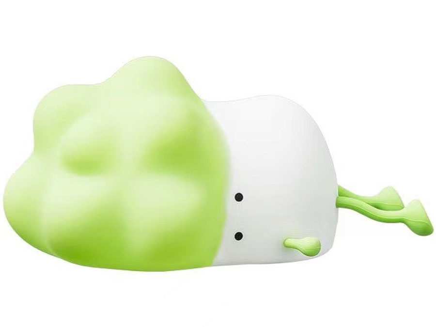 چراغ خواب رومیزی فانتزی قابل شارژ Little Pai Cai Pat Cabbage Silicone Night Light K-1110
