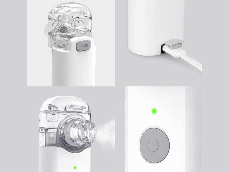 دستگاه اکسیژن ساز قابل حمل شیائومی Xiaomi AndonVP-M3A Nebulizer Portable Liquid Vaporizer Device