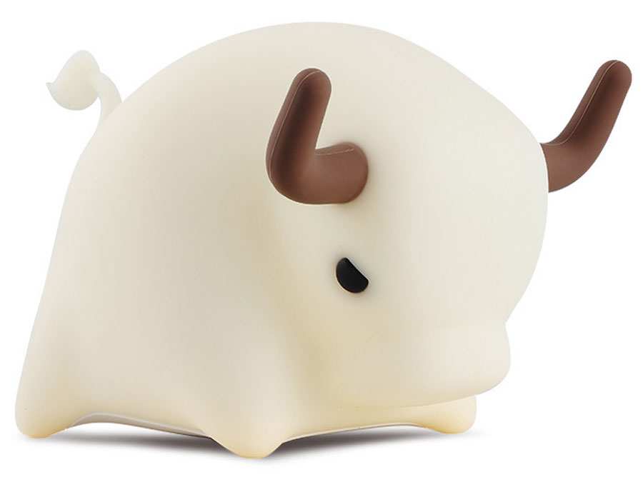 چراغ خواب رومیزی فانتزی شارژی کودکانه new cow sleeping lamp led soft light at night BD-NL-11