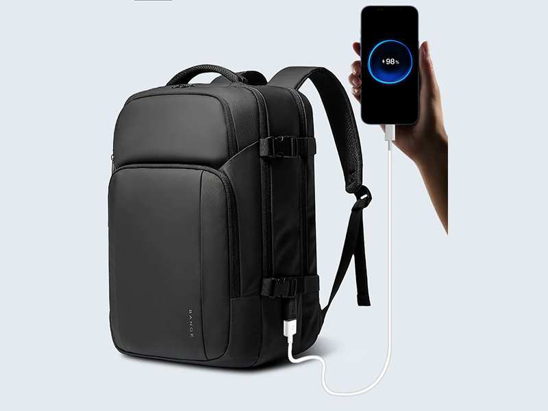 کوله پشتی یو اس بی دارد ضد آب لپ تاپ 15.6 اینچ بنج BANGE BG-7690 Waterproof Laptop Backpack