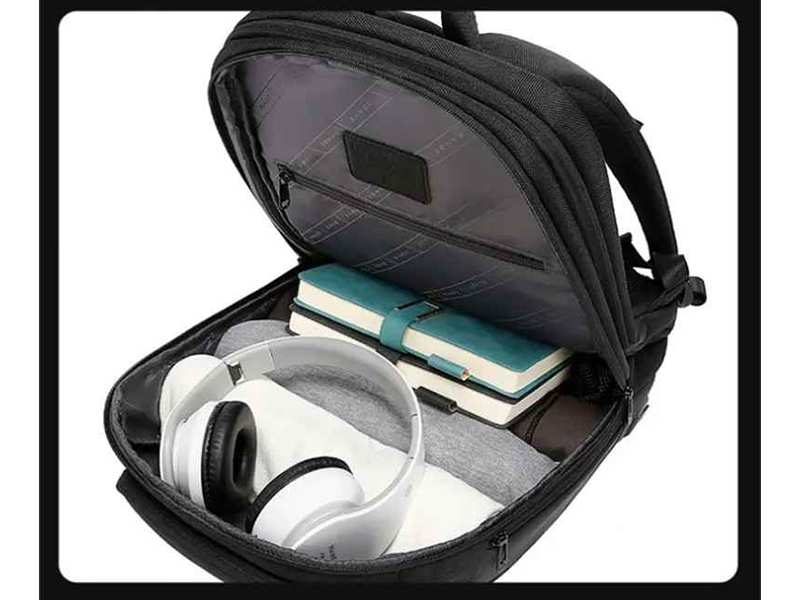کوله پشتی مسافرتی یو اس بی دار ضد آب لپ تاپ 15.6 اینچ بنج Bange BG-7663