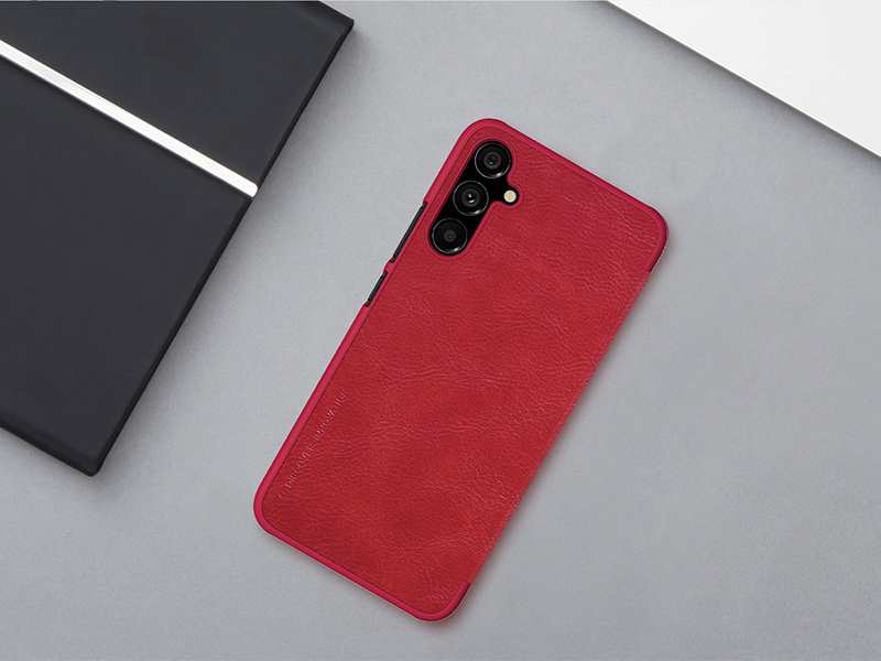 قاب محافظ سامسونگ گلکسی آ 34 نیلکین Nillkin Samsung Galaxy A34 5G Qin leather case