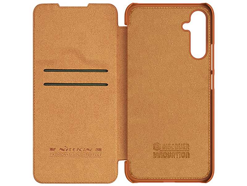 قاب محافظ سامسونگ گلکسی آ 34 نیلکین Nillkin Samsung Galaxy A34 5G Qin leather case