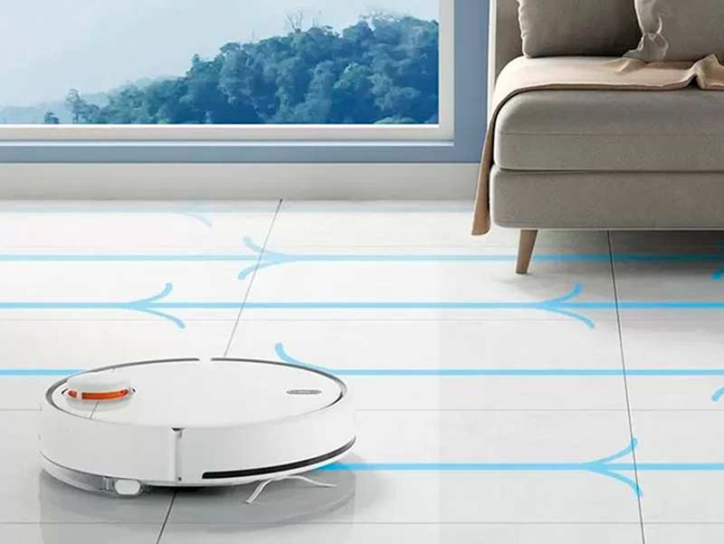 جارو برقی رباتیک شیائومی Xiaomi Mijia Mi Robot Vacuum Mop 2 MJST1S Sweep & Mop Cleaner