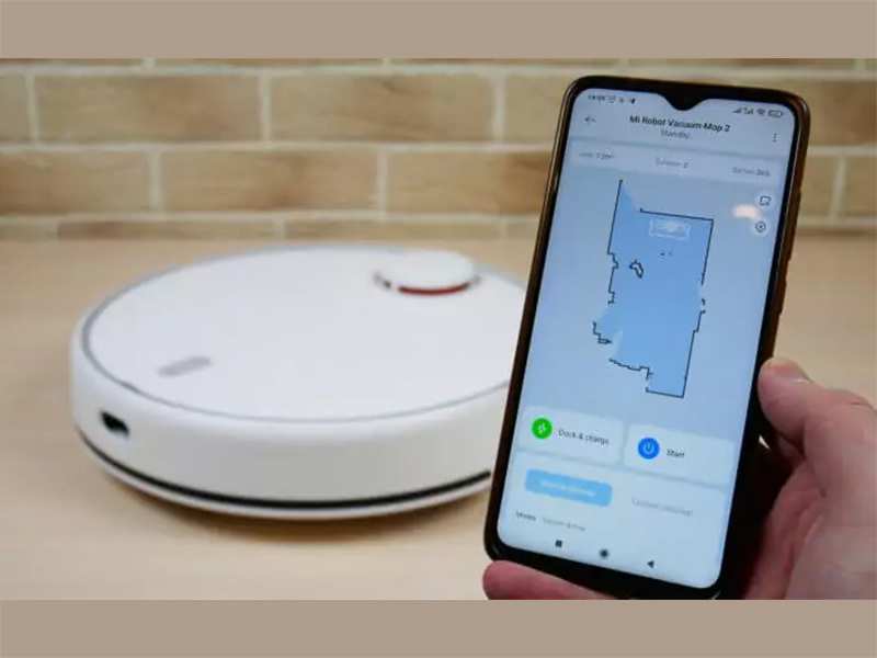 جارو برقی رباتیک شیائومی Xiaomi Mijia Mi Robot Vacuum Mop 2 MJST1S Sweep & Mop Cleaner