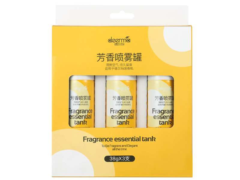 اسپری خوشبو کننده شیائومیXIAOMI DEERMA DEM-HC666 Fragrance Essential Tank Aroma Spray Cans (38g x 3pcs)