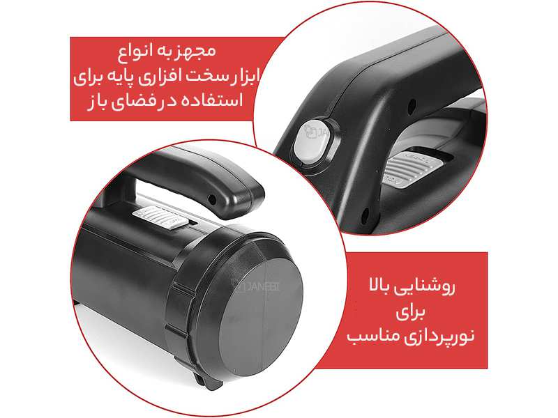 چراغ قوه و ابزار کمپینگ شیائومی Xiaomi JIUXUN TOOLS LED Camping Tool Flashlight 18 in 1