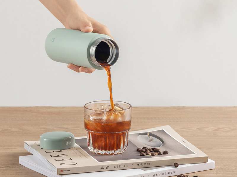 فلاسک 350 میلی لیتر شیائومی XIAOMI Mijia MJKDB01PL Thermos Pocket Version 350ML Vacuum Bottle 316L