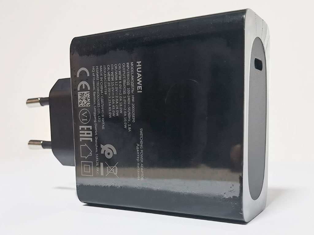 شارژر دیواری اصلی فست تایپ سی 65 وات هواوی Huawei Type C 65W fast wall charger HW-200325EP0