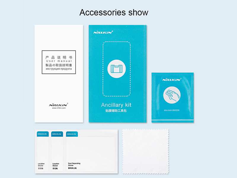 گلس شیائومی ردمی نوت 12 توربو و پوکو اف 5 نیلکین Nillkin Xiaomi Redmi Note 12 Turbo/Poco F5 glass