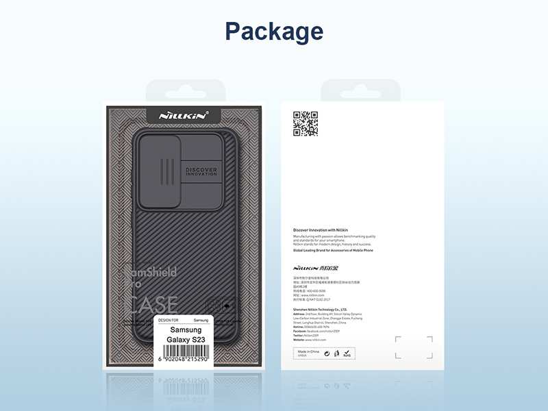 قاب محافظ سامسونگ اس 23 نیلکین Nillkin Samsung Galaxy S23 CamShield Pro Case