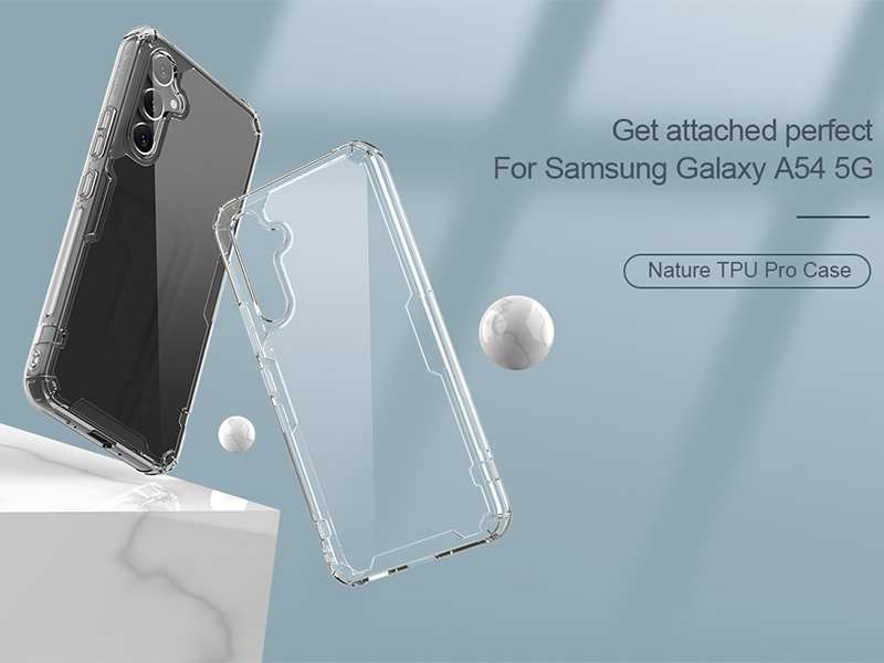 قاب شفاف سامسونگ گلکسی A54 5G نیلکین Nillkin Samsung Galaxy A54 5G Nature TPU Pro Case
