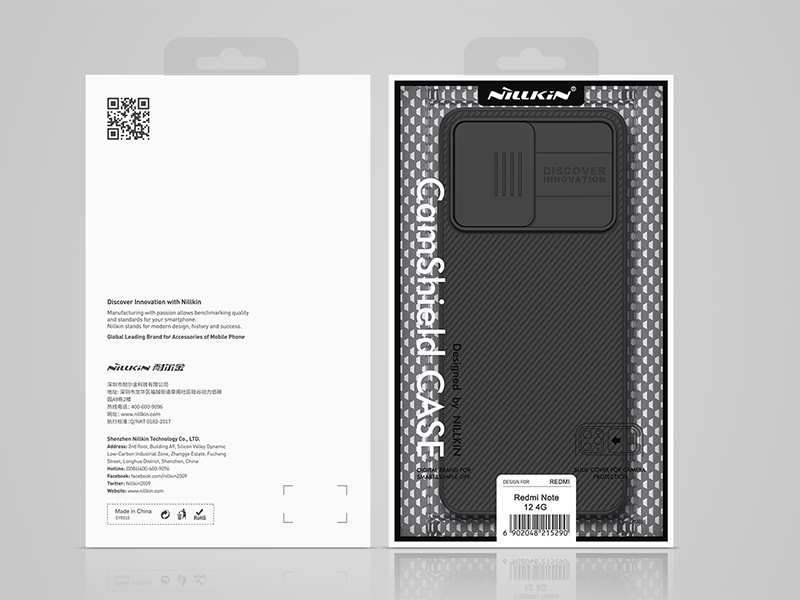 قاب شیائومی ردمی نوت 12 نیلکین Nillkin Xiaomi Redmi Note 12 4G CamShield Case