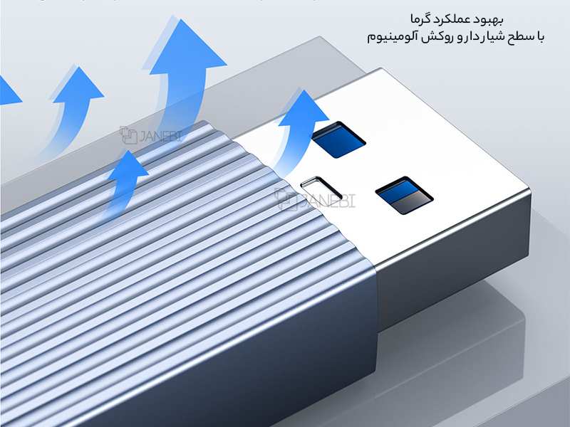 مبدل او تی جی USB3.1 به Type-C اوریکو ORICO AH-AC10 USB3.1 to Type-C Adapter