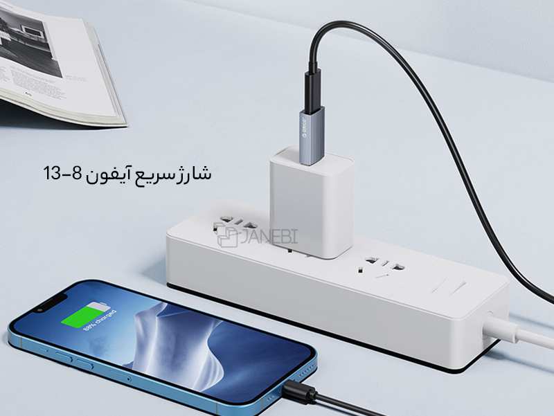 مبدل او تی جی USB3.1 به Type-C اوریکو ORICO AH-AC10 USB3.1 to Type-C Adapter
