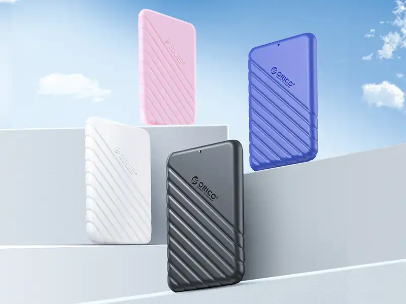 باکس هارد 2.5 اینچی اوریکو با رابط خارجی تایپ سی ORICO 2.5 inch 25PW1-C3 USB3.1 Gen1 Type-C Hard Drive Enclosure