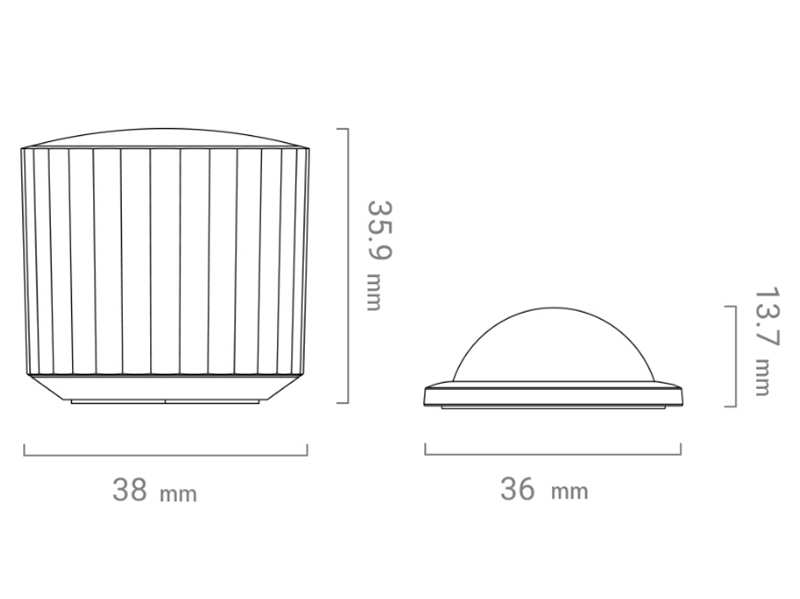 حسگر حرکت و نور محیطی شیائومی Xiaomi CGPR1 Qingping Motion&Ambient Light Sensor