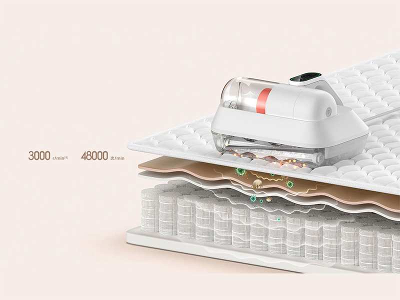 جارو برقی دستی ماورا بنفش شیائومی Xiaomi Mijia Handheld Anti Dust Mite Vacuum Cleaner Pro B402CN