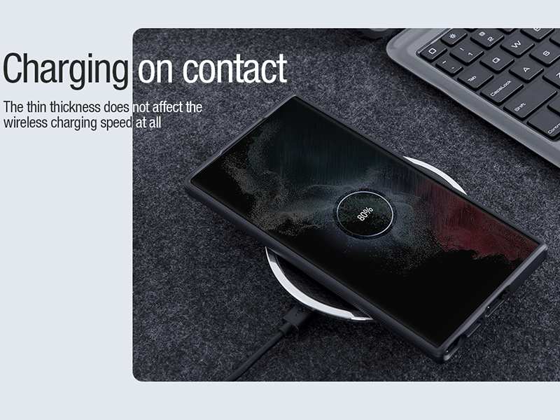 قاب محافظ سامسونگ اس 23 اولترا نیلکین Nillkin Samsung Galaxy S23 Ultra Super Frosted Shield Pro Magnetic Case