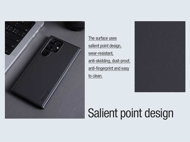 قاب محافظ سامسونگ اس 23 اولترا نیلکین Nillkin Samsung Galaxy S23 Ultra Super Frosted Shield Pro Magnetic Case