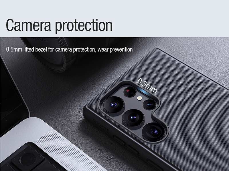قاب محافظ سامسونگ اس 23 اولترا نیلکین Nillkin Samsung Galaxy S23 Ultra Super Frosted Shield Pro Magnetic Case