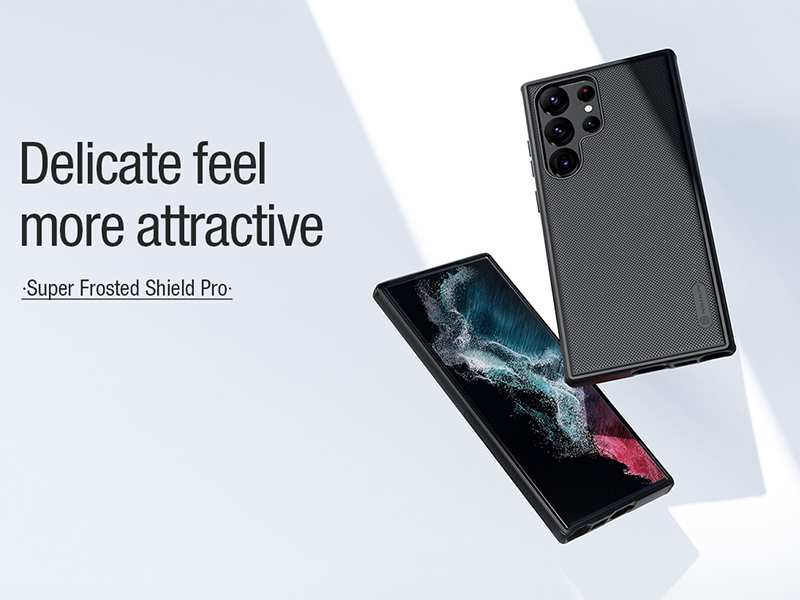 قاب محافظ سامسونگ اس 23 اولترا نیلکین Nillkin Samsung Galaxy S23 Ultra Super Frosted Shield Pro Magnetic Case