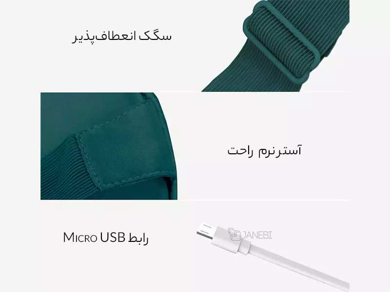 ماساژور چشم شیائومی Xiaomi PMA-E10 Graphene Heating Silk EyeMask Eye Mask