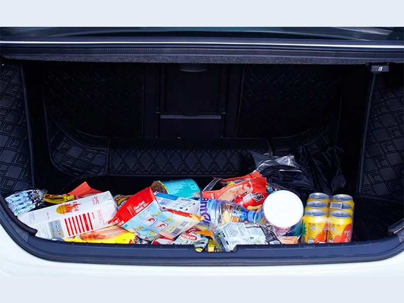 چرخ خرید و نگهداری مواد غذایی تاشو شیائومی Foldable Xiaomi Maiwei Food Storage Container 35L TN-SNX01