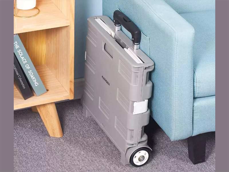 چرخ خرید و نگهداری مواد غذایی تاشو شیائومی Foldable Xiaomi Maiwei Food Storage Container 35L TN-SNX01