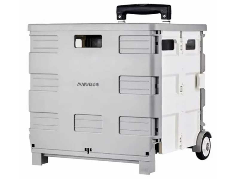 چرخ خرید و نگهداری مواد غذایی تاشو شیائومی Foldable Xiaomi Maiwei Food Storage Container 35L TN-SNX01