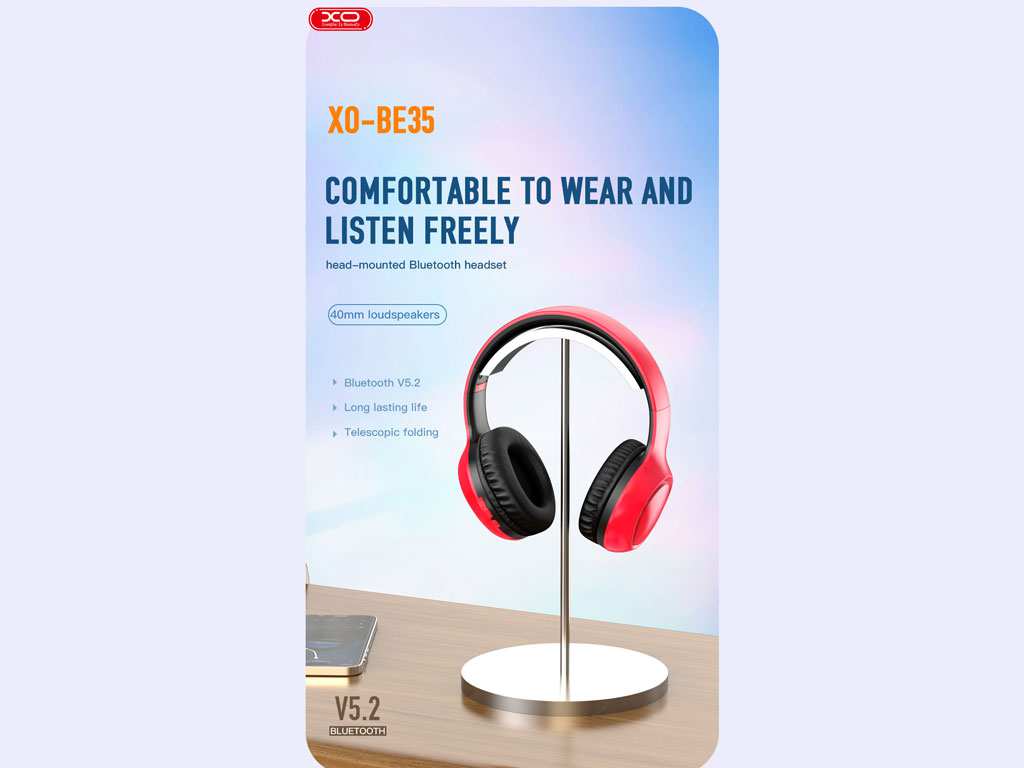هدفون بی سیم بلوتوث ایکس او XO BE35 HeadSet