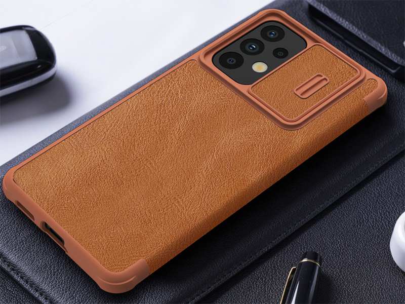 کیف سامسونگ گلکسی آ53 نیلکین Nillkin Samsung Galaxy A53 5G Qin Pro leather case