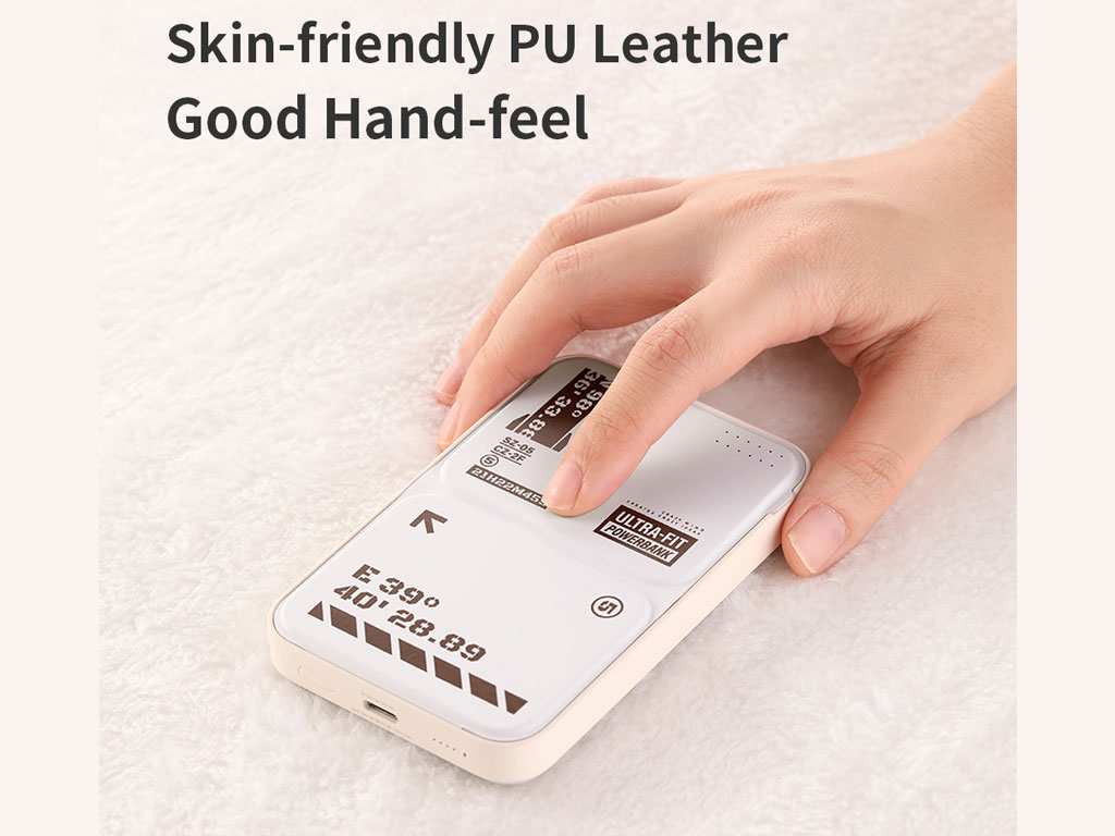 پاوربانک 5000 و شارژر بی سیم 15 وات راک Rock P83 Wireless Charging Power Bank