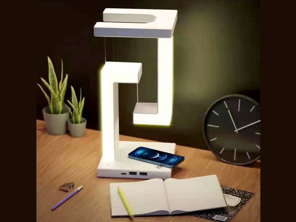 شارژ بی سیم 10وات و چراغ خواب فانتزی رومیزی Wireless Charger