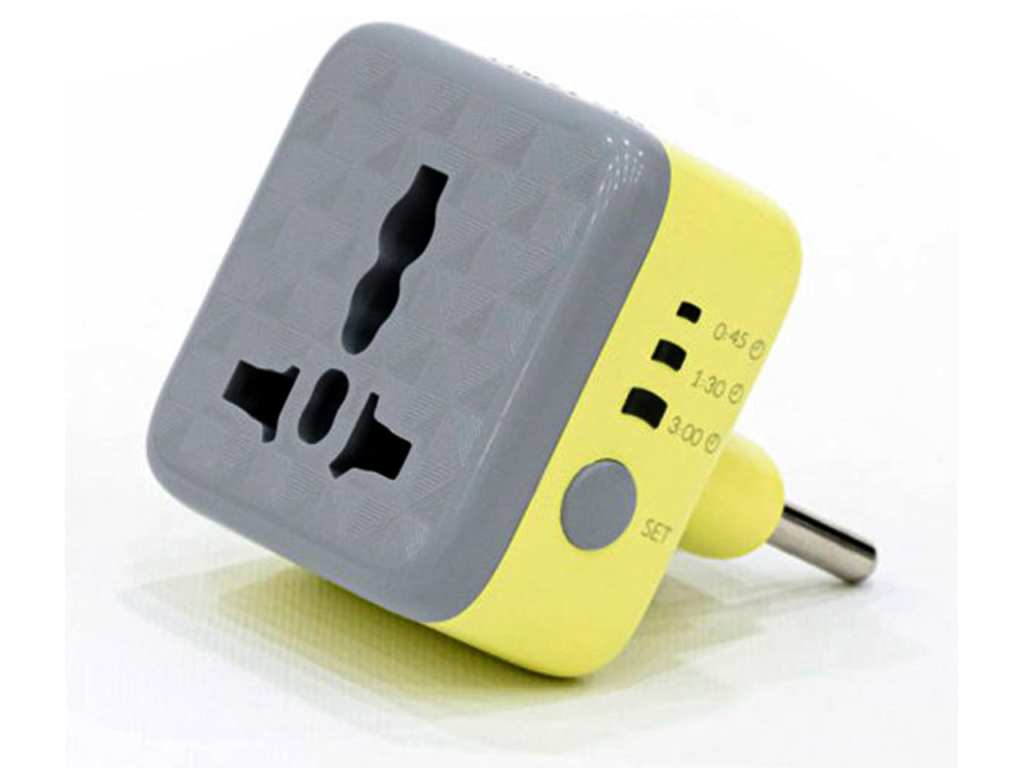 محافظ برق و تبدیل هوشمند تایمر دار هادرون Hadron Electric protector and smart switch with timer P103