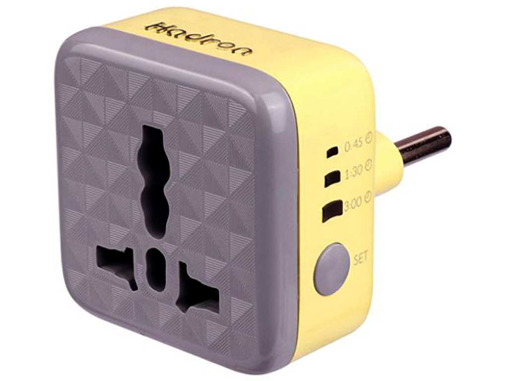 محافظ برق و تبدیل هوشمند تایمر دار هادرون Hadron Electric protector and smart switch with timer P103