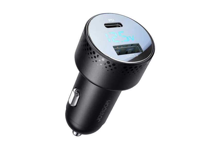شارژر فندکی فست شارژ ماشین تایپ سی 53 وات جویروم JR-CCD01