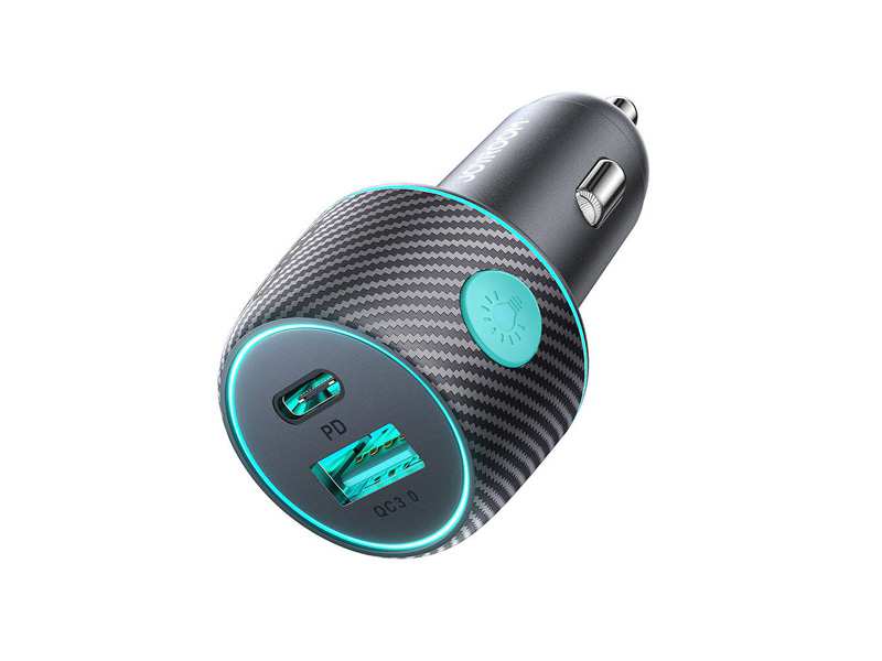 شارژر فندکی فست شارژ ماشین تایپ سی 60 وات جویروم CCN01