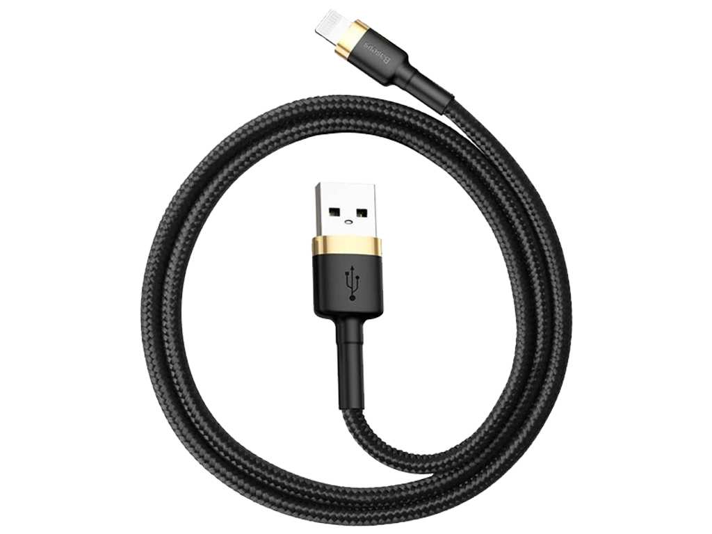 کابل شارژ یو اس بی به لایتنینگ 2.4 آمپر 0.5 متری بیسوس Baseus USB to Lightning charging cable with a power 2.4A CALKLF-A09