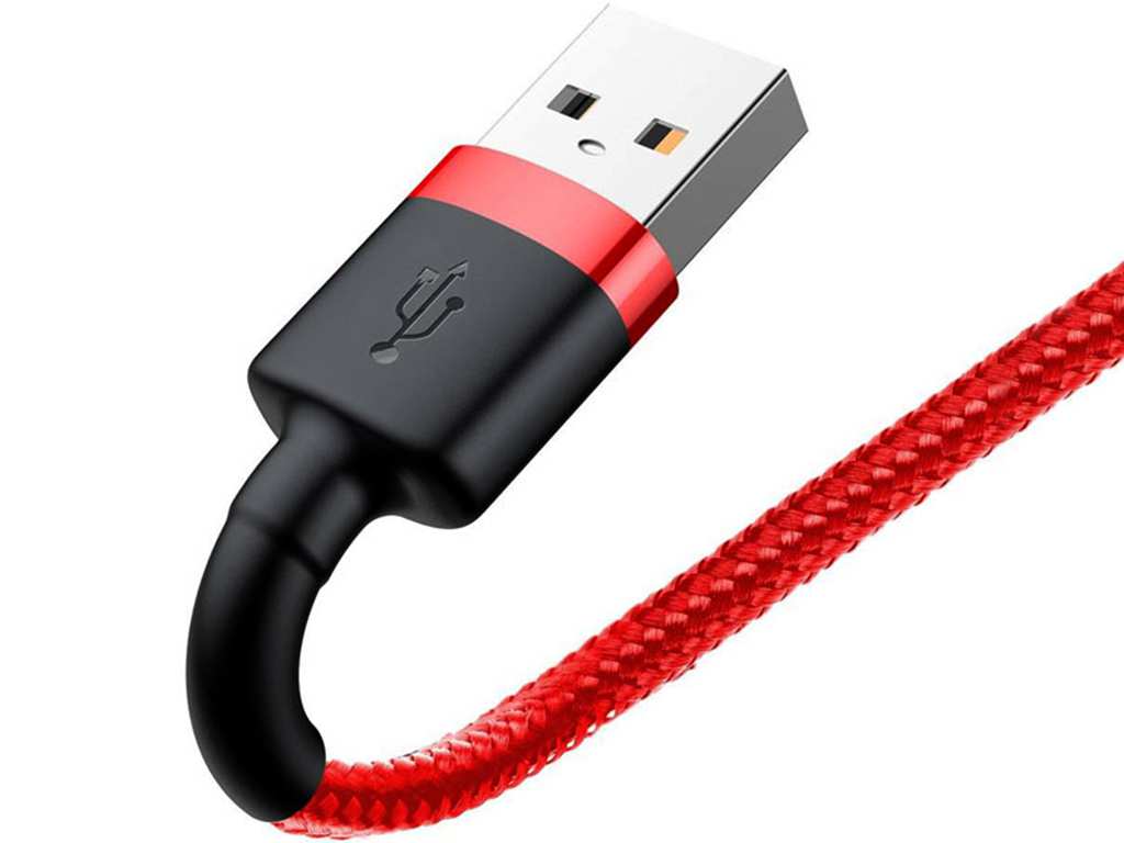 کابل شارژ یو اس بی به لایتنینگ 2.4 آمپر 0.5 متری بیسوس Baseus USB to Lightning charging cable with a power 2.4A CALKLF-A09