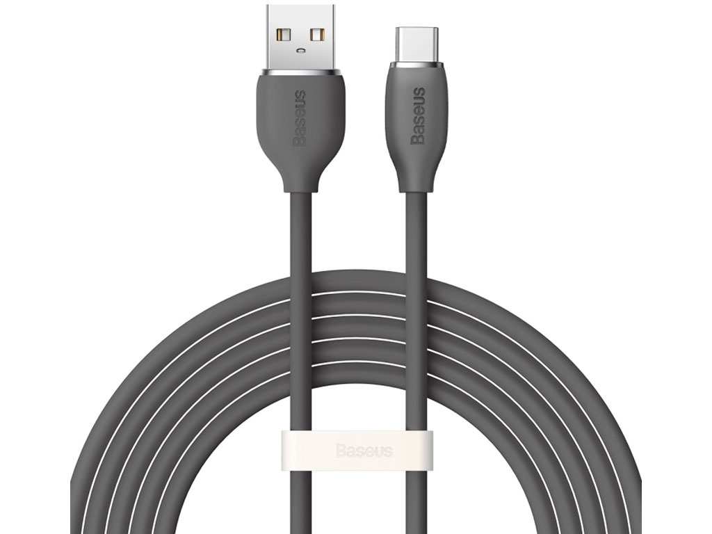 کابل شارژ سریع یواس بی به تایپ سی 2 متری 100وات بیسوس Baseus USB to Type-C fast charging cable 2M 100W CAGD010103