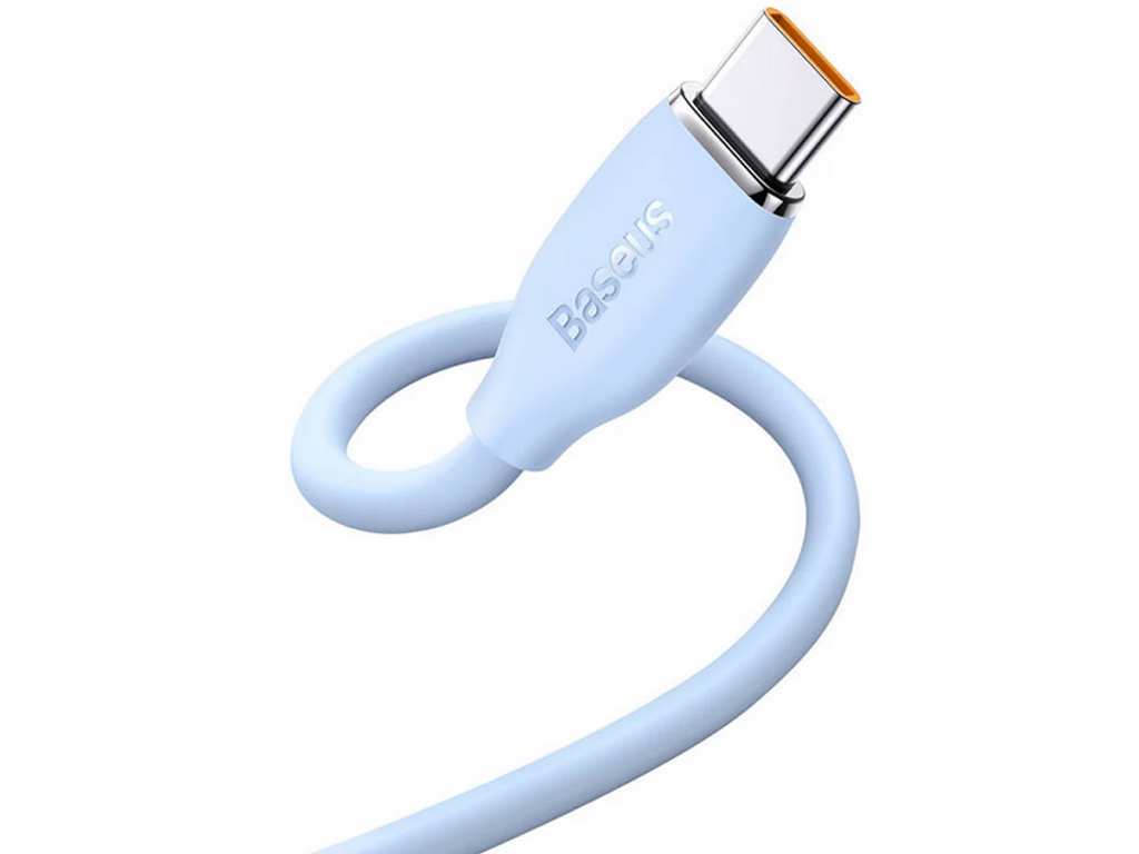 کابل شارژ سریع یواس بی به تایپ سی 2 متری 100وات بیسوس Baseus USB to Type-C fast charging cable 2M 100W CAGD010103