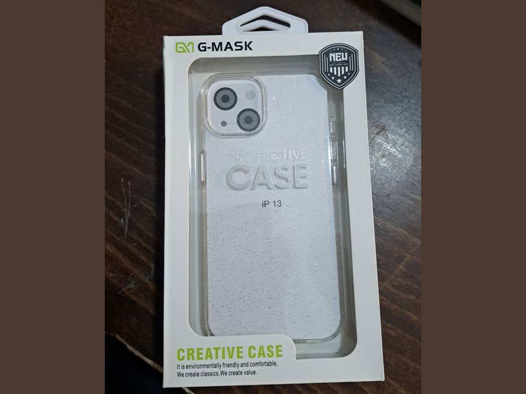 قاب شاین آیفون 13 جی مکس Glitter