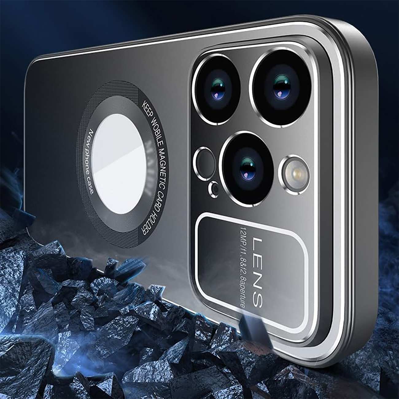 قاب گوشی مغناطیسی آیفون 12 پرومکس جی مکس Ultimate Experience